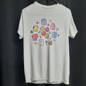 Women's BTS K-Pop BT21 Characters T-shirt Size Small KPOP Music Band Tee